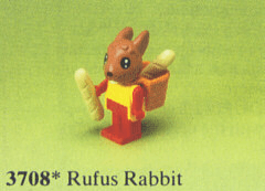 LEGO Rufus Rabbit (3708-1) set, 1982