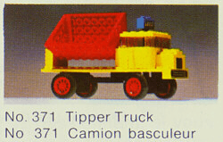 LEGO Tipper Truck (371-1) set