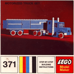 LEGO Motorized Truck Set (371-2) set