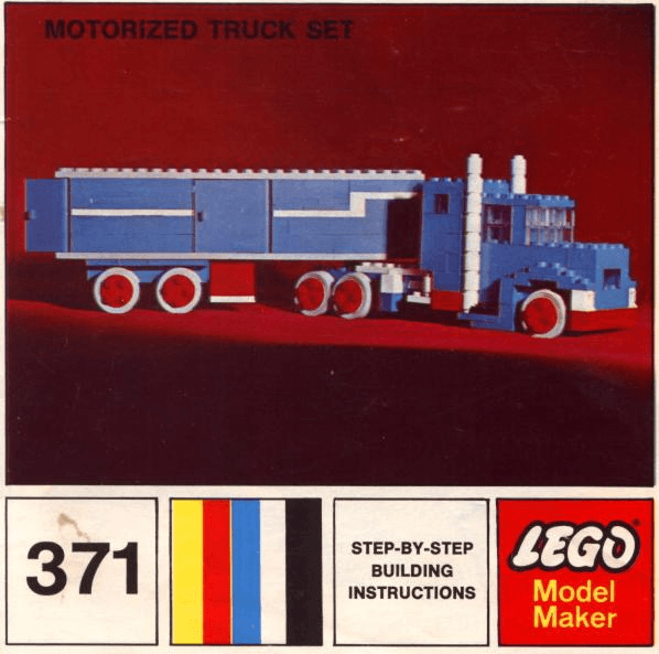 LEGO Motorized Truck Set (371-2) set, 1967