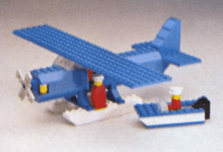 LEGO Seaplane (371-3) set, 1977