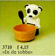 LEGO Peter Panda Takes a Bath (3710-1) set, 1983