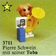 LEGO Pierre Pig and His Tuba (3711-1) set