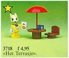 LEGO Small Cafe (3718-1) set, 1986