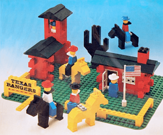 LEGO Texas Rangers (372-1) set, 1977