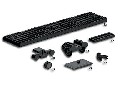 LEGO Train Accessories (3737-1) set, 2000
