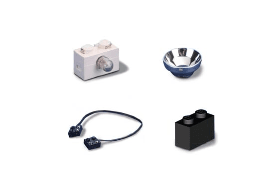 LEGO Light Unit for Train (3748-1) set, 2001