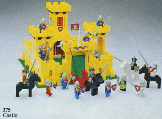 LEGO Castle (375-2) set, 1978