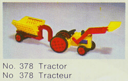 LEGO Tractor (378-1) set