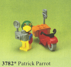 LEGO Photographer Patrick Parrot (3782-1) set