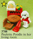 LEGO Paulette Poodle's Living Room (3788-1) set