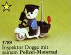 LEGO Police Motorcycle (3789-1) set, 1984