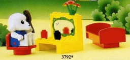 LEGO Bedroom (3792-1) set