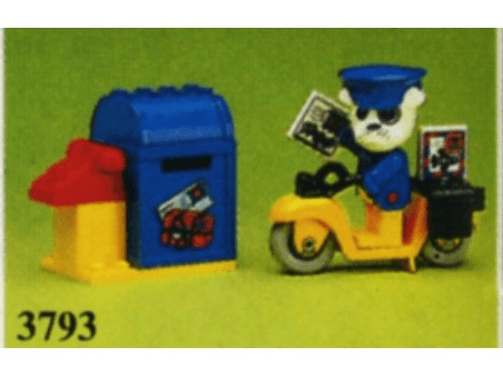 LEGO Buzzy Bulldog's Mailbox (3793-1) set, 1985