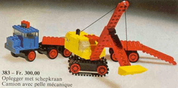 LEGO Truck with Excavator (383-1) set