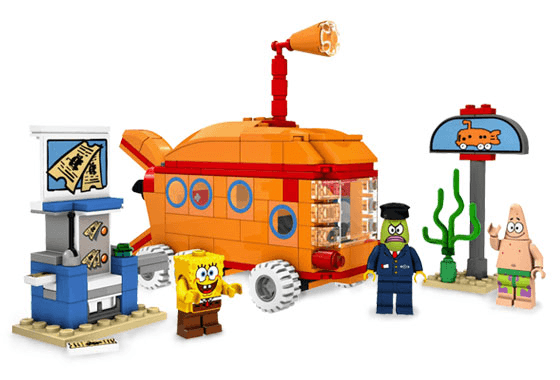 LEGO The Bikini Bottom Express (3830-1) set, 2008