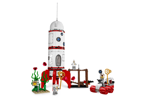 LEGO Rocket Ride (3831-1) set, 2008