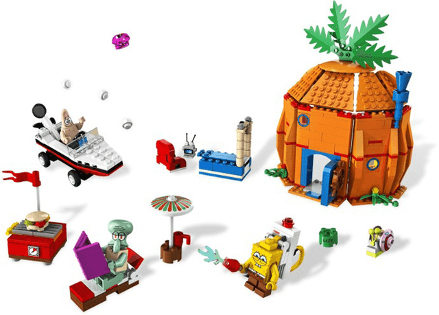 LEGO Good Neighbors at Bikini Bottom (3834-1) set, 2009