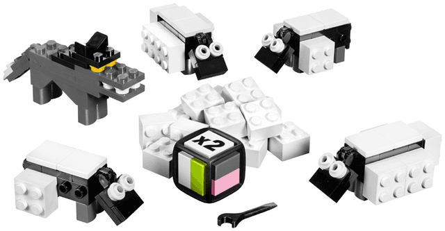 LEGO Wild Wool / Shave a Sheep (3845-1) set, 2010