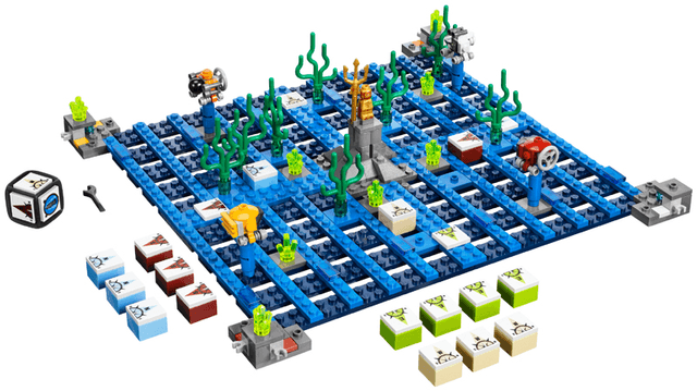LEGO Atlantis Treasure (3851-1) set, 2010