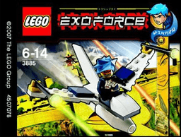 LEGO Hikaru Little Flyer - Boxed Version (3885-2) set