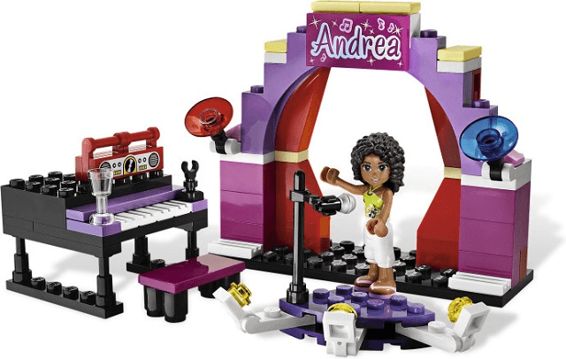 LEGO Andrea's Stage (3932-1) set, 2012