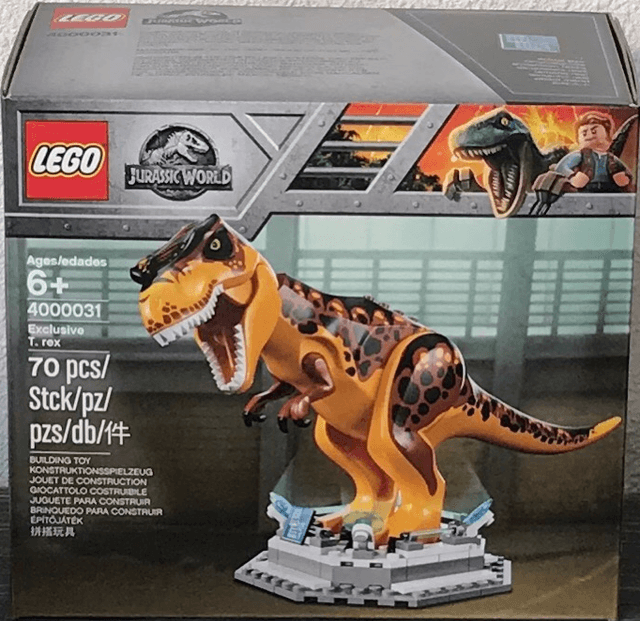 LEGO Exclusive T. rex (4000031-1) set, 2018
