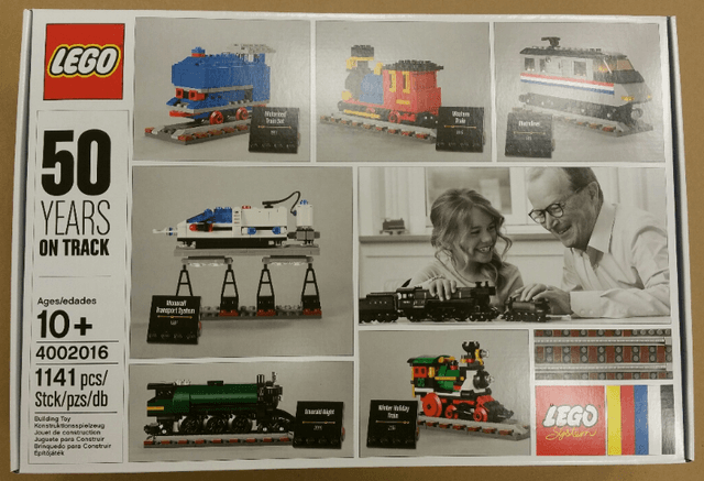 LEGO 2016 Employee Exclusive - 50 Years on Track (4002016-1) set, 2016