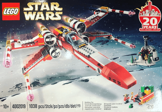 LEGO 2019 Employee Exclusive - Christmas X-wing (4002019-1) set, 2019