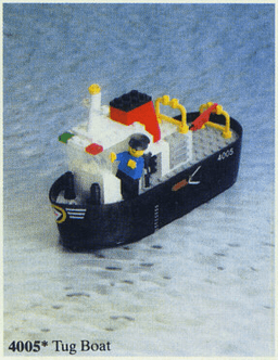 LEGO Tug Boat (4005-1) set