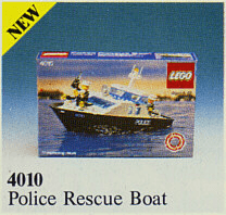 LEGO Police Rescue Boat (4010-1) set