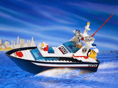 LEGO Wave Cops (4012-1) set, 1996