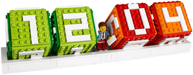 LEGO Brick Calendar (40172-1) set, 2017