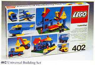 LEGO Universal Building Set (402-1) set, 1977