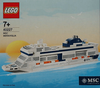 LEGO MSC Meraviglia (40227-1) set, 2016