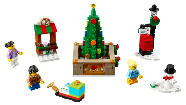 LEGO Christmas Town Square (40263-1) set, 2017
