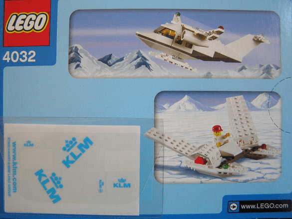 LEGO Passenger Plane - KLM Version (4032-11) set, 2006