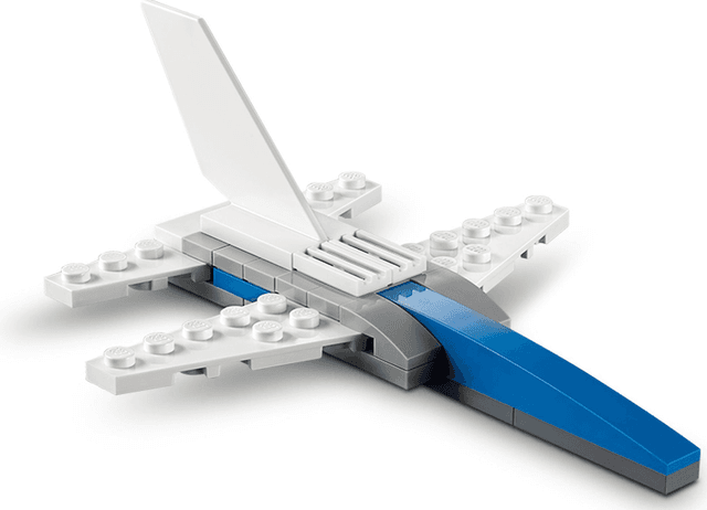 LEGO Monthly Mini Model Build Set - 2019 01 January, Jet Fighter polybag (40321-1) set, 2019