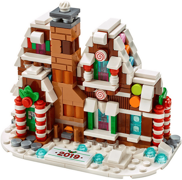 LEGO Mini Gingerbread House (40337-1) set, 2019
