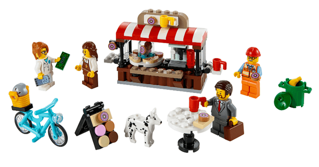 LEGO Bean There, Donut That (40358-1) set, 2018