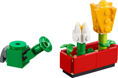 Monthly Mini Model Build Set - 2020 05 May,  Flowers and Watering Can polybag