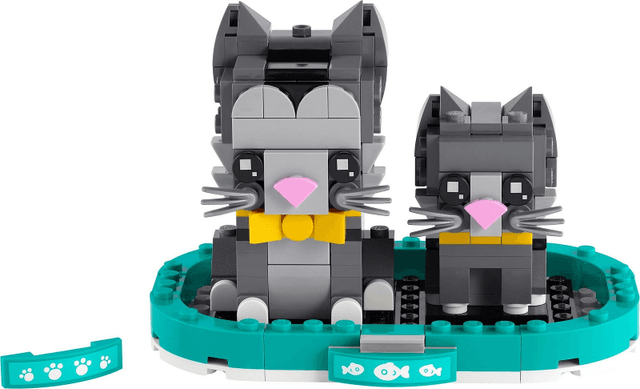 LEGO Shorthair Cat & Kitten (40441-1) set, 2021