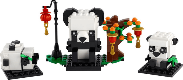 LEGO Chinese New Year Pandas (40466-1) set, 2021