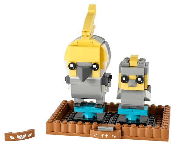 LEGO Cockatiel & Chick (40481-1) set, 2021