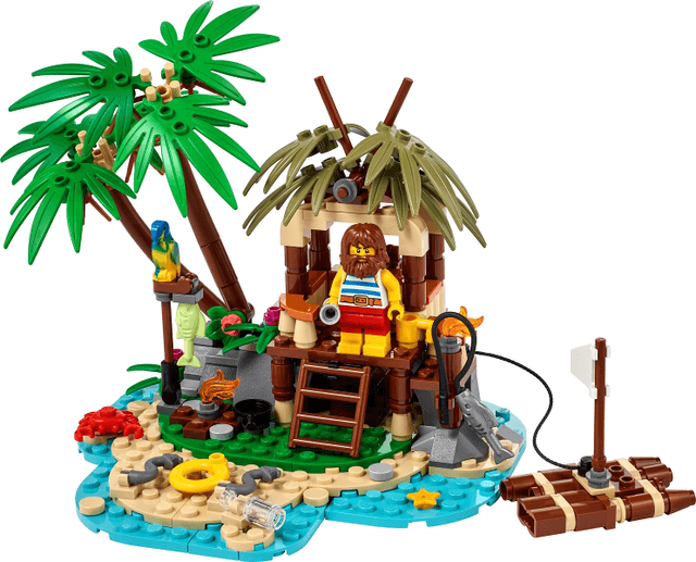 LEGO Ray the Castaway (40566-1) set, 2022