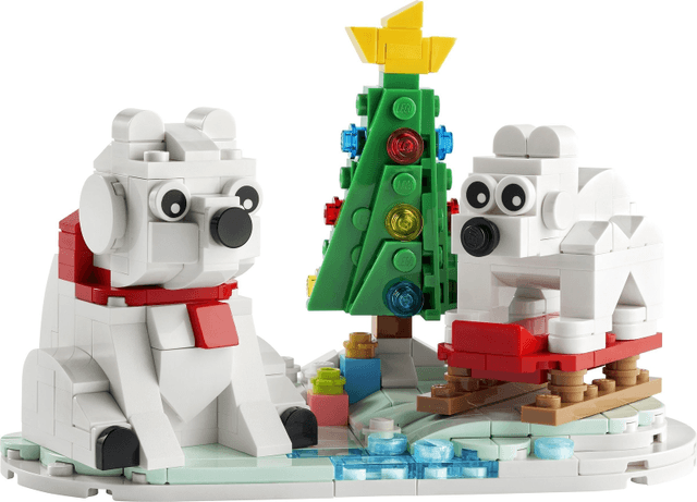 LEGO Wintertime Polar Bears (40571-1) set, 2022
