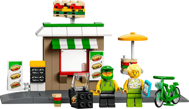 LEGO Sandwich Shop (40578-1) set, 2022