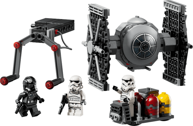 LEGO TIE Fighter with Imperial Hangar Rack (40771-1) set, 2025