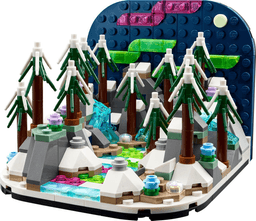 LEGO Northern Lights Diorama (40785-1) set