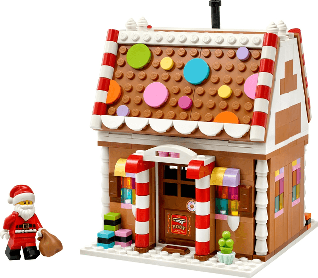 LEGO Festive Gingerbread House (40809-1) set, 2025